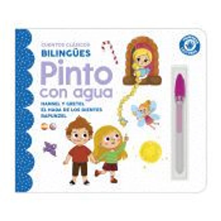 PINTO CON AGUA - CUENTOS (HANSEL Y GRETEL, EL HADA DE LOS DIENTES Y RAPUNZZEL) 1