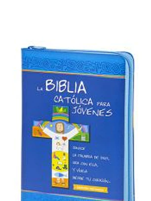 Biblia católica para jóvenes con cremallera