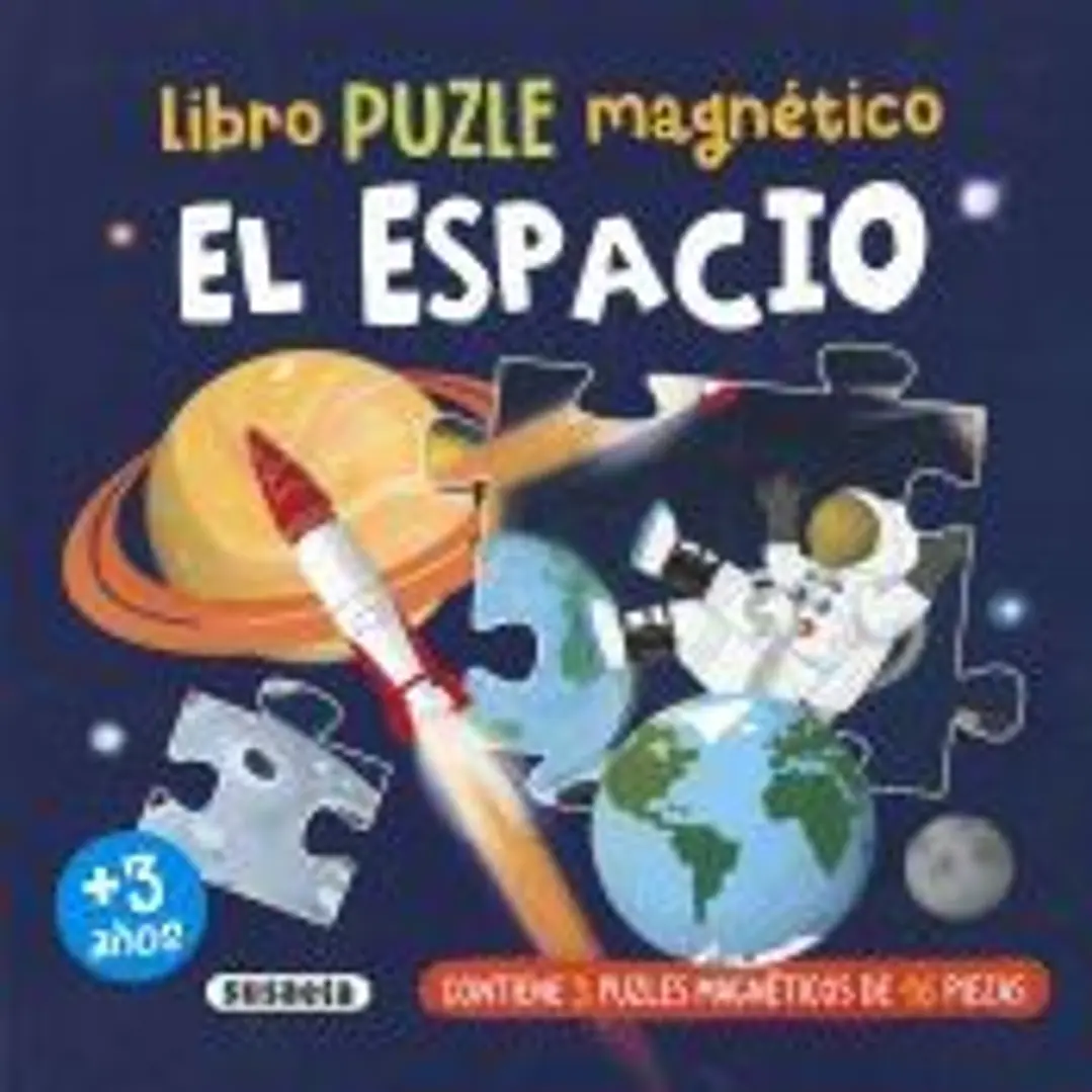 Libro puzle magnético. El espacio 1