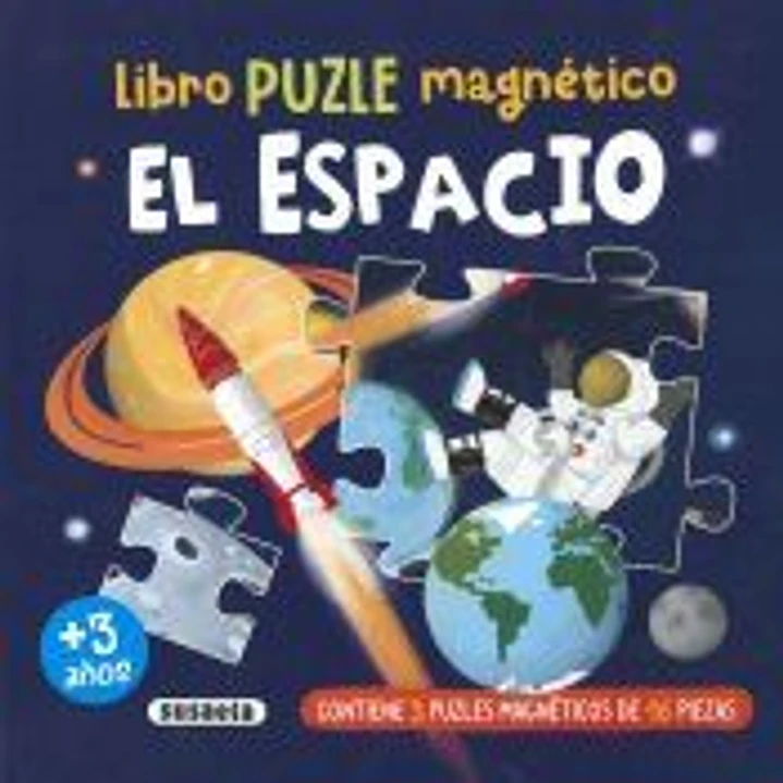 Libro puzle magnético. El espacio 1