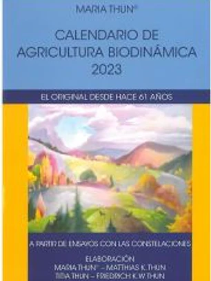 Calendario de agricultura biodinámica 2023