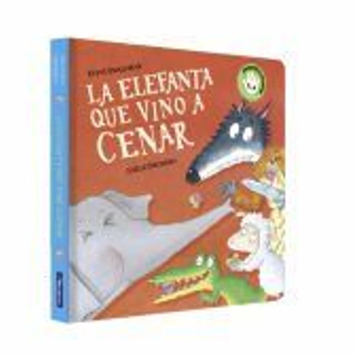 La elefanta que vino a cenar (La ovejita que vino a cenar. Libro de cartón) 1