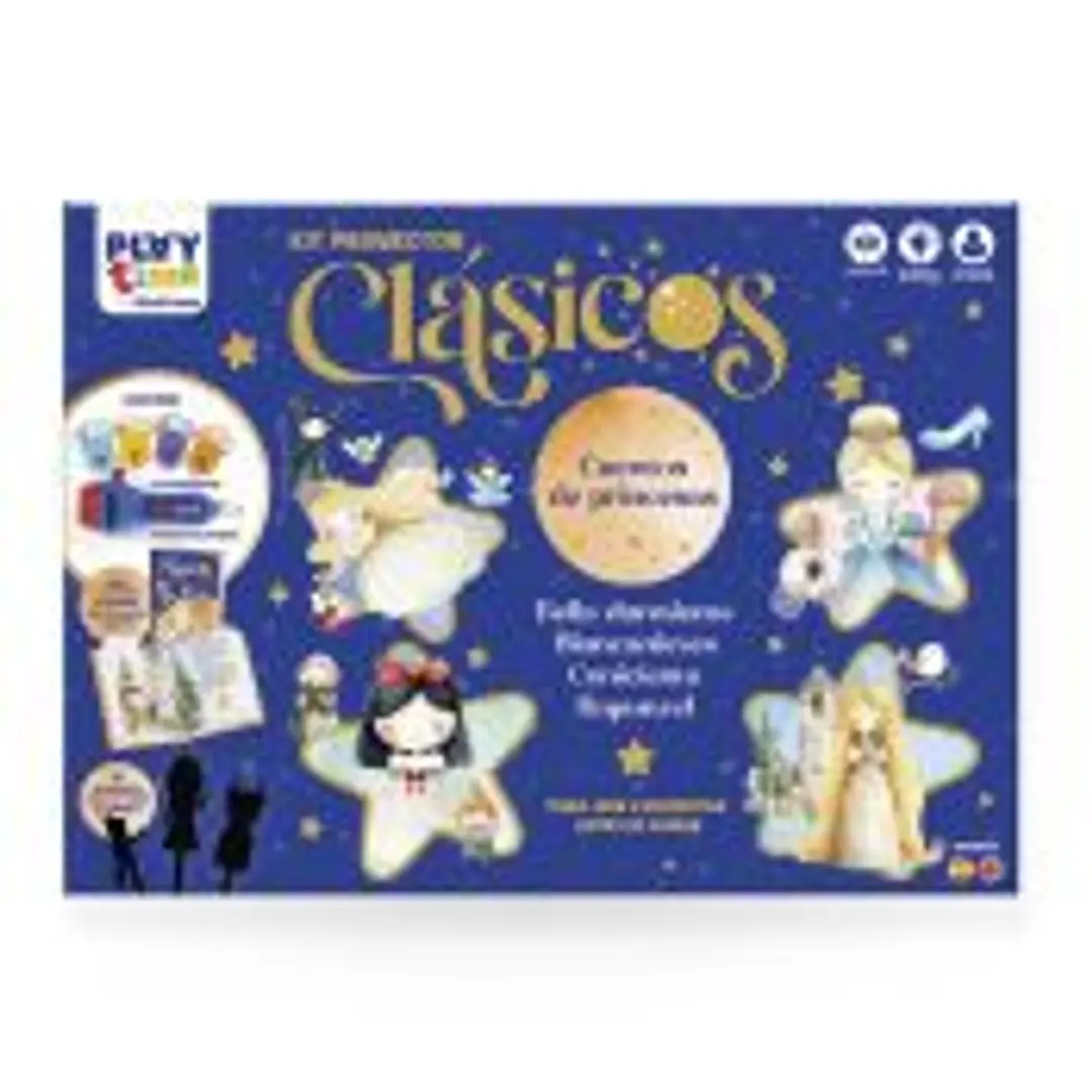 KIT PROYECTOR CLASICOS - CUENTOS DE PRINCESAS 1