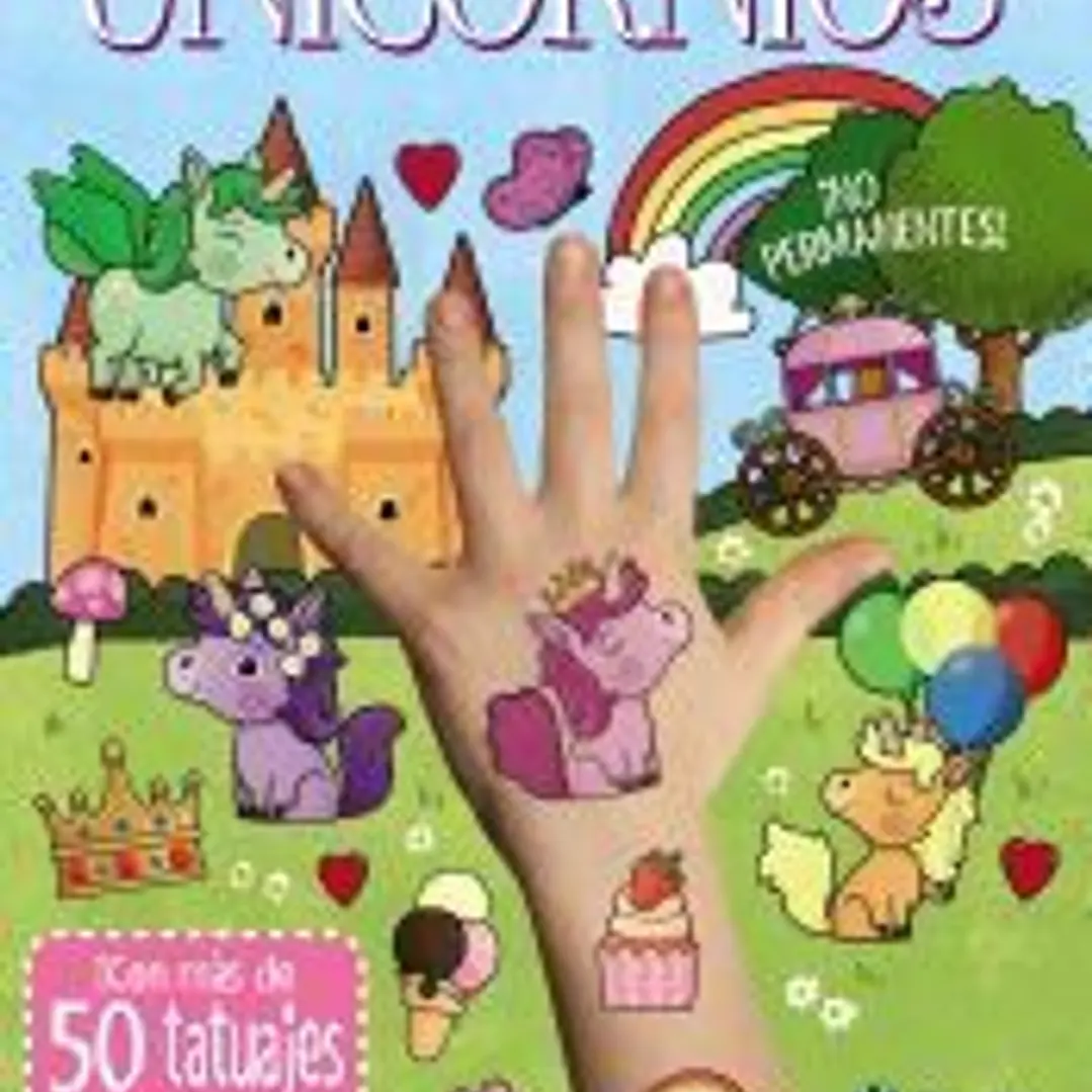 Tatuajes para niños. Unicornios 1