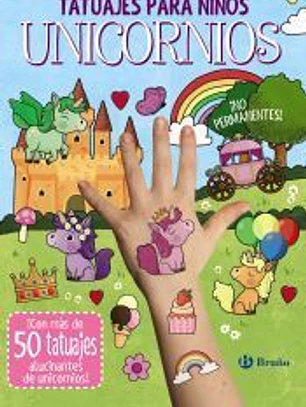Tatuajes para niños. Unicornios