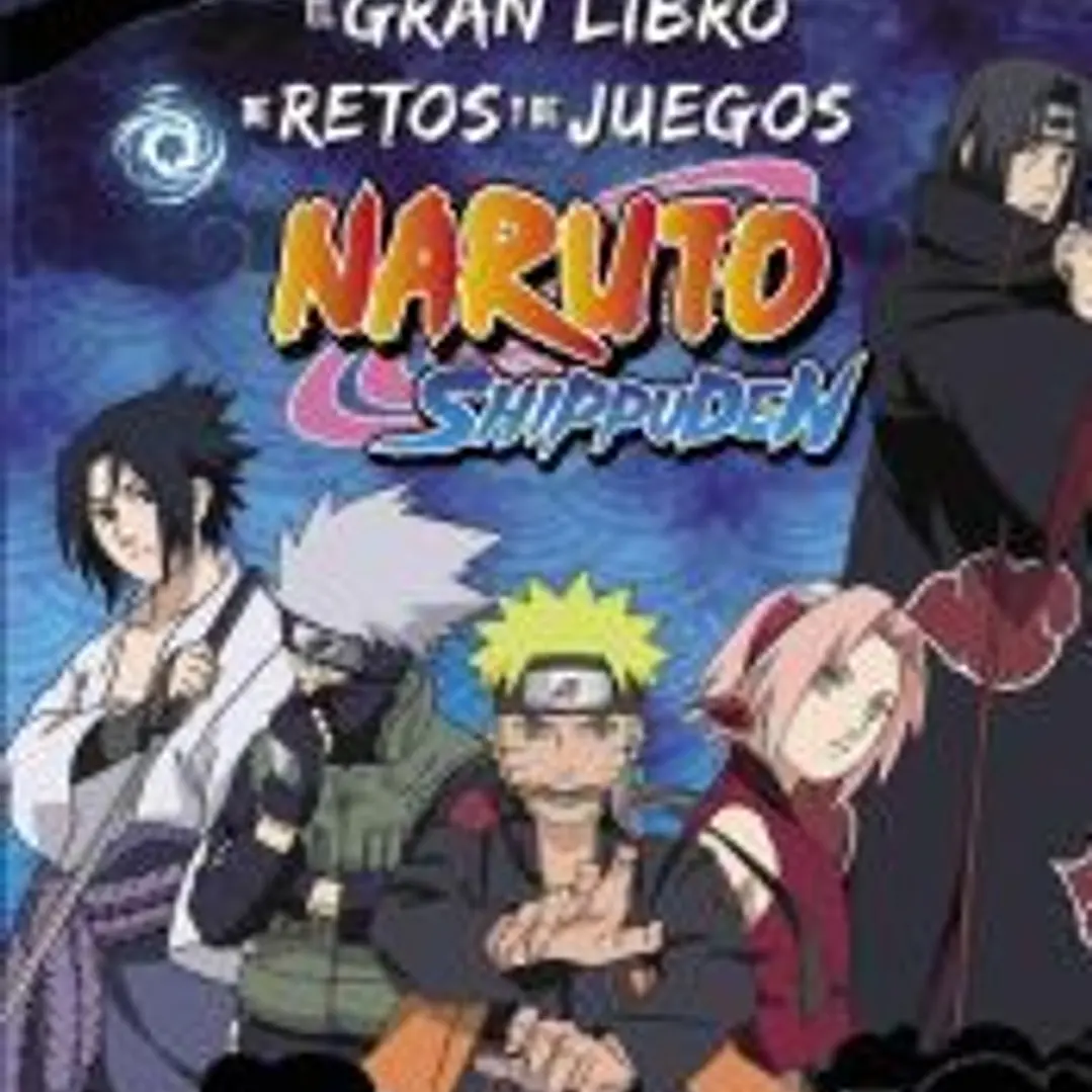 El gran libro de retos y de juegos Naruto Shippuden 1