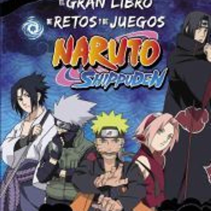 El gran libro de retos y de juegos Naruto Shippuden 1