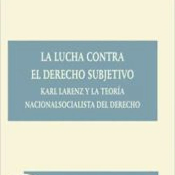 La lucha contra el derecho subjetivo 1