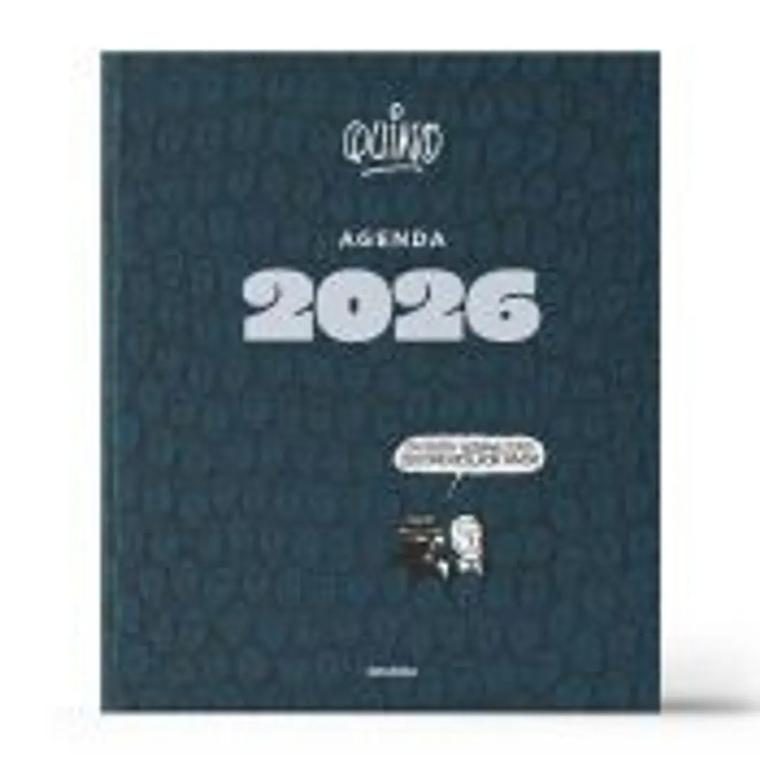 Quino 2026 Agenda Encuadernada negra 1