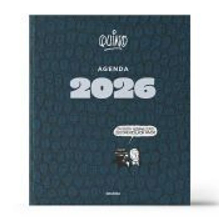 Quino 2026 Agenda Encuadernada negra 1