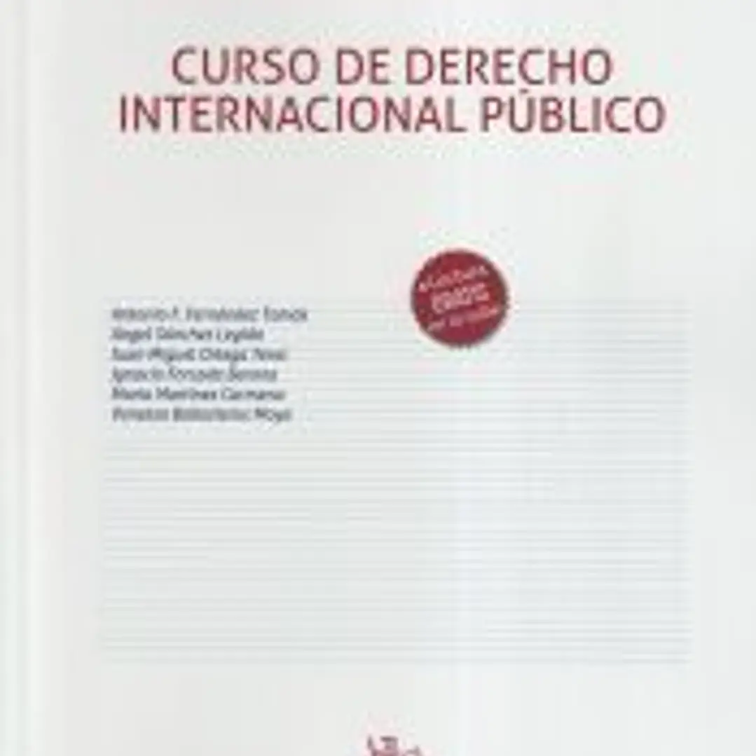 Curso de Derecho Internacional Público 2ª Edición 1