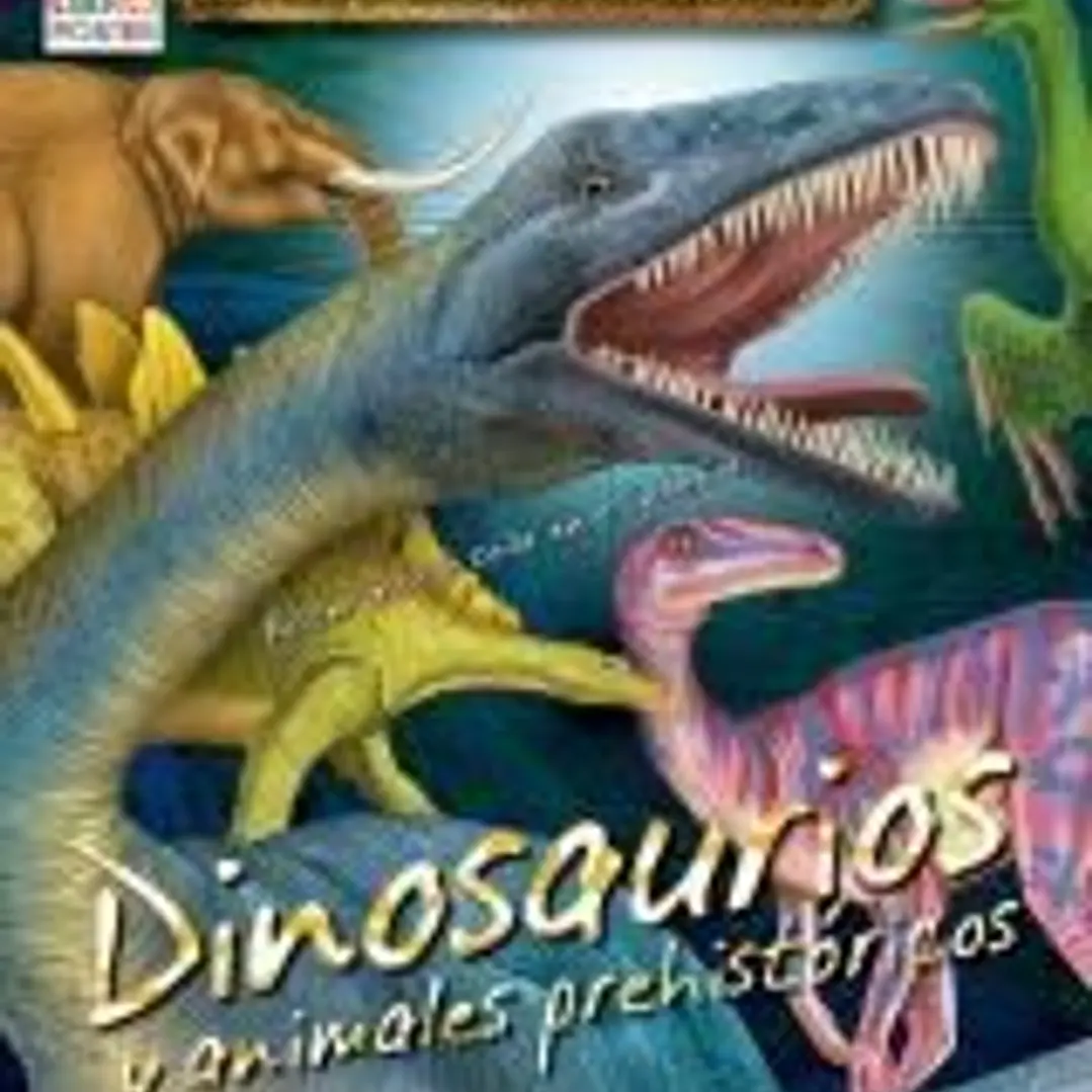 Mi gran libro póster: Dinosaurios y Animales Prehistóricos 1