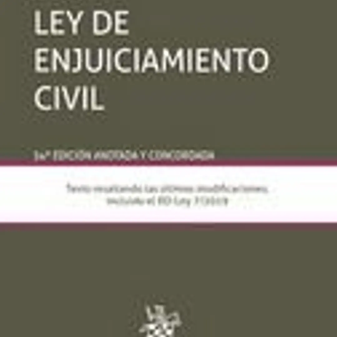Ley de Enjuiciamiento Civil 1