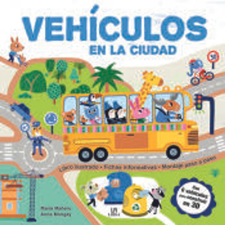 VEHÍCULOS EN LA CIUDAD KIT DE CONSTRUCCIÓN 1
