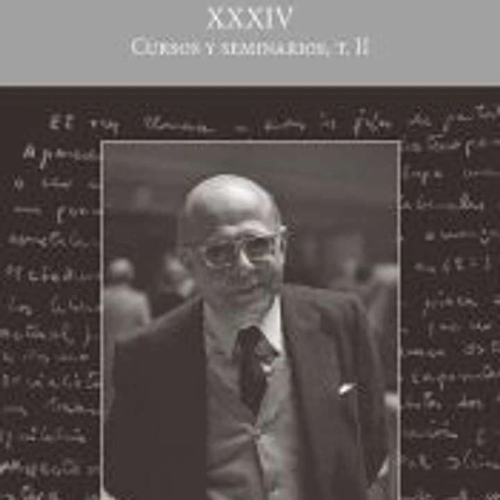 (L.P. XXXIV) Cursos y seminarios: TOMO II 1