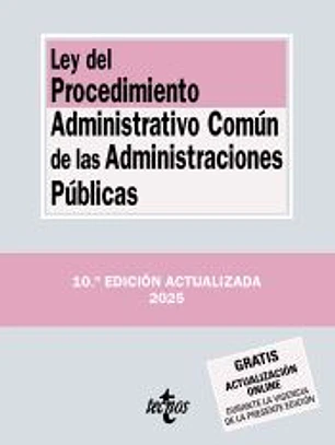 Ley del Procedimiento Administrativo Común de las Administraciones Públicas