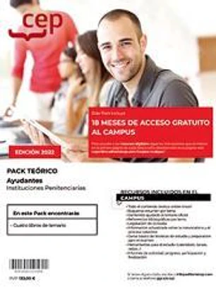 Pack teórico. Ayudantes de Instituciones Penitenciarias. Oposiciones