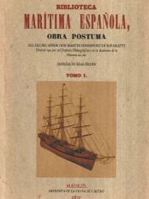 Biblioteca marítima española (2 tomos)