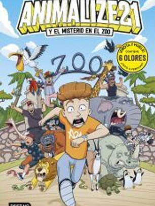 Animalize 21 2. Animalize 21 y el misterio en el zoo. Libro con olores
