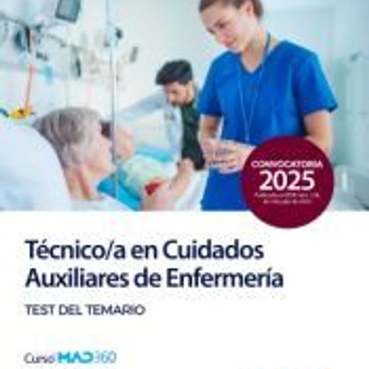 Técnico/a en Cuidados Auxiliares de Enfermería. Test del temario. Servicio Riojano de Salud (SERIS) 1