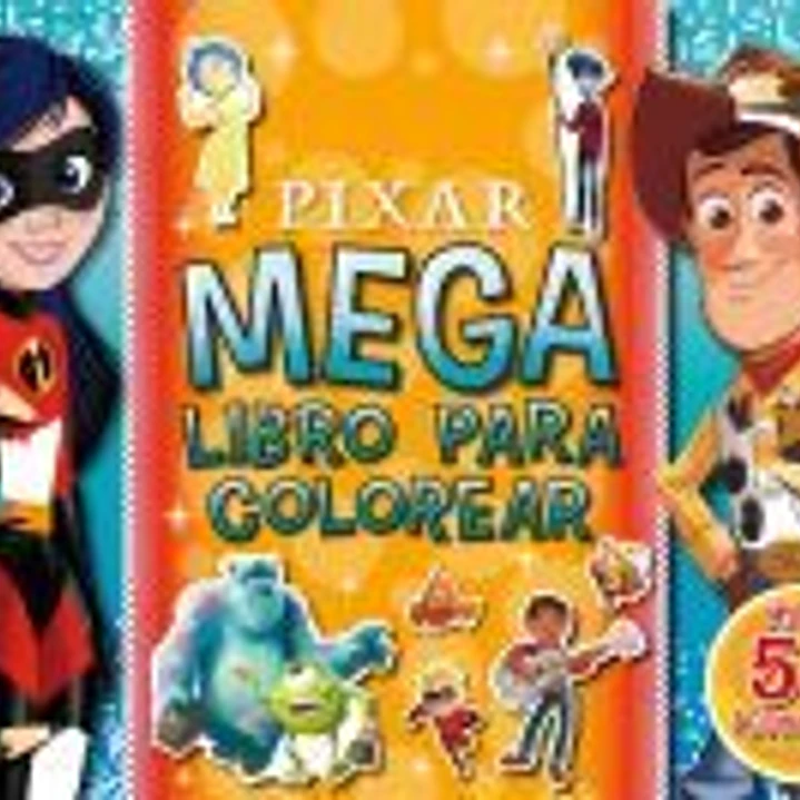 Pixar. Megalibro para colorear 1