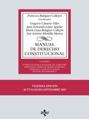 Manual de Derecho Constitucional