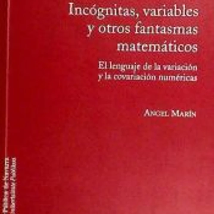 Incógnitas, variables y otros fantasmas matemáticos 1