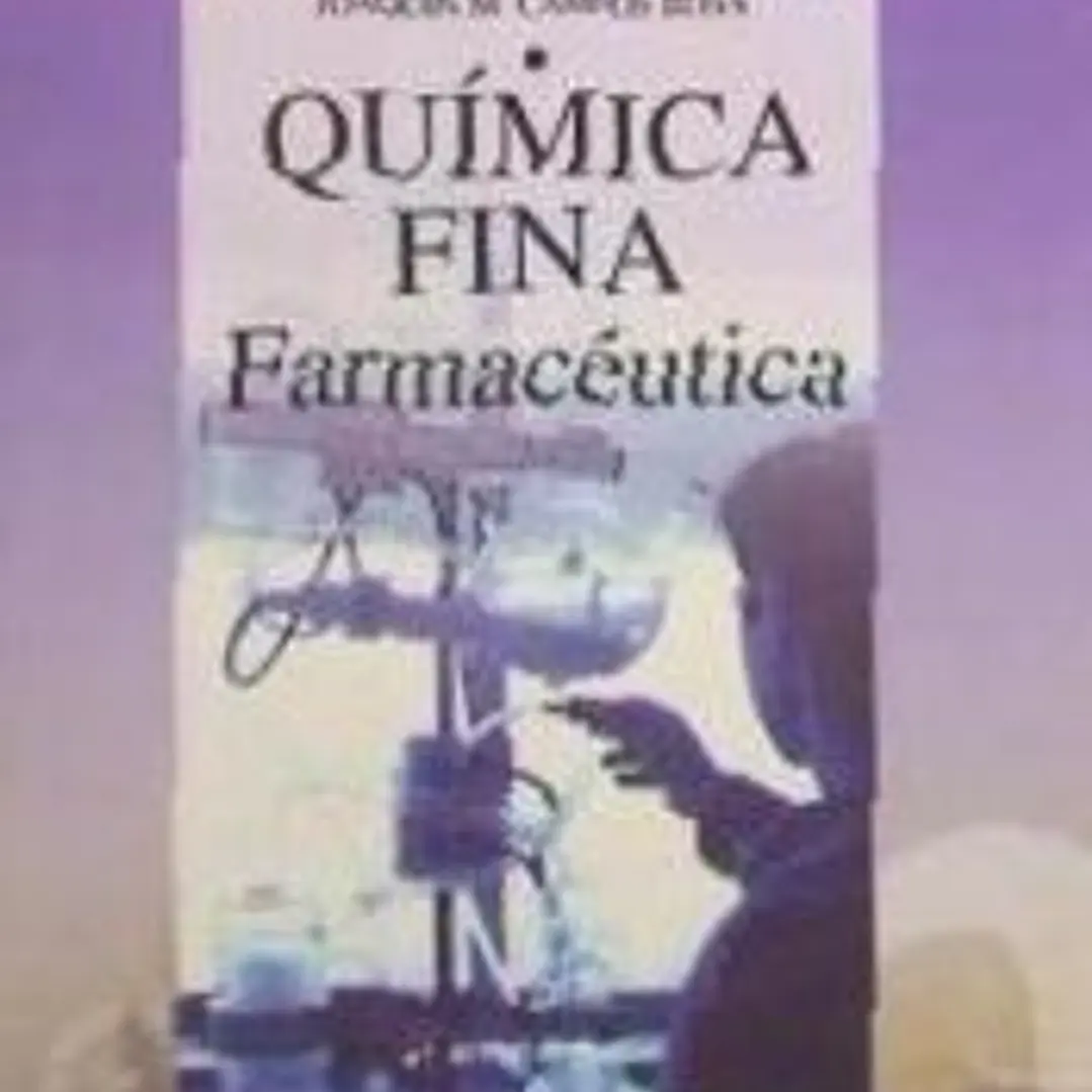 QUÍMICA FINA FARMACÉUTICA 1