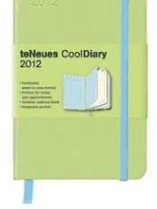 Agenda 2012. CoolDiary Light Green/Stripes Blue. Pequeño. (Por Semanas).