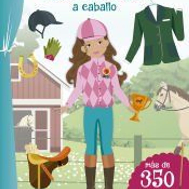 Pegatinas - Las chicas montan a caballo 1
