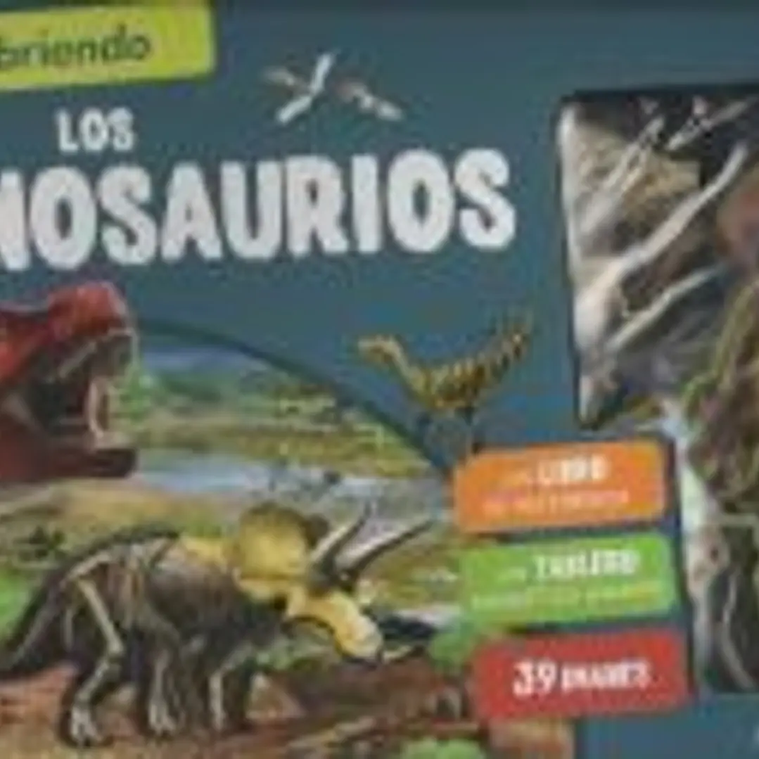 Tablero magnético. Descubriendo los dinosaurios 1