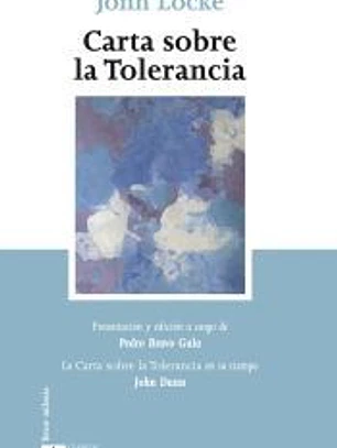 Carta sobre la tolerancia