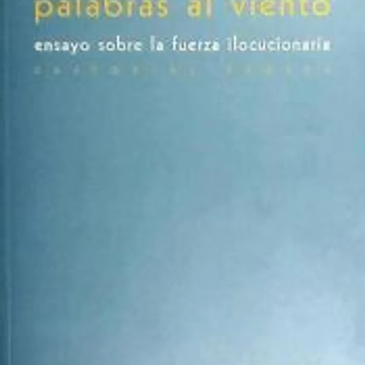Palabras al viento 1