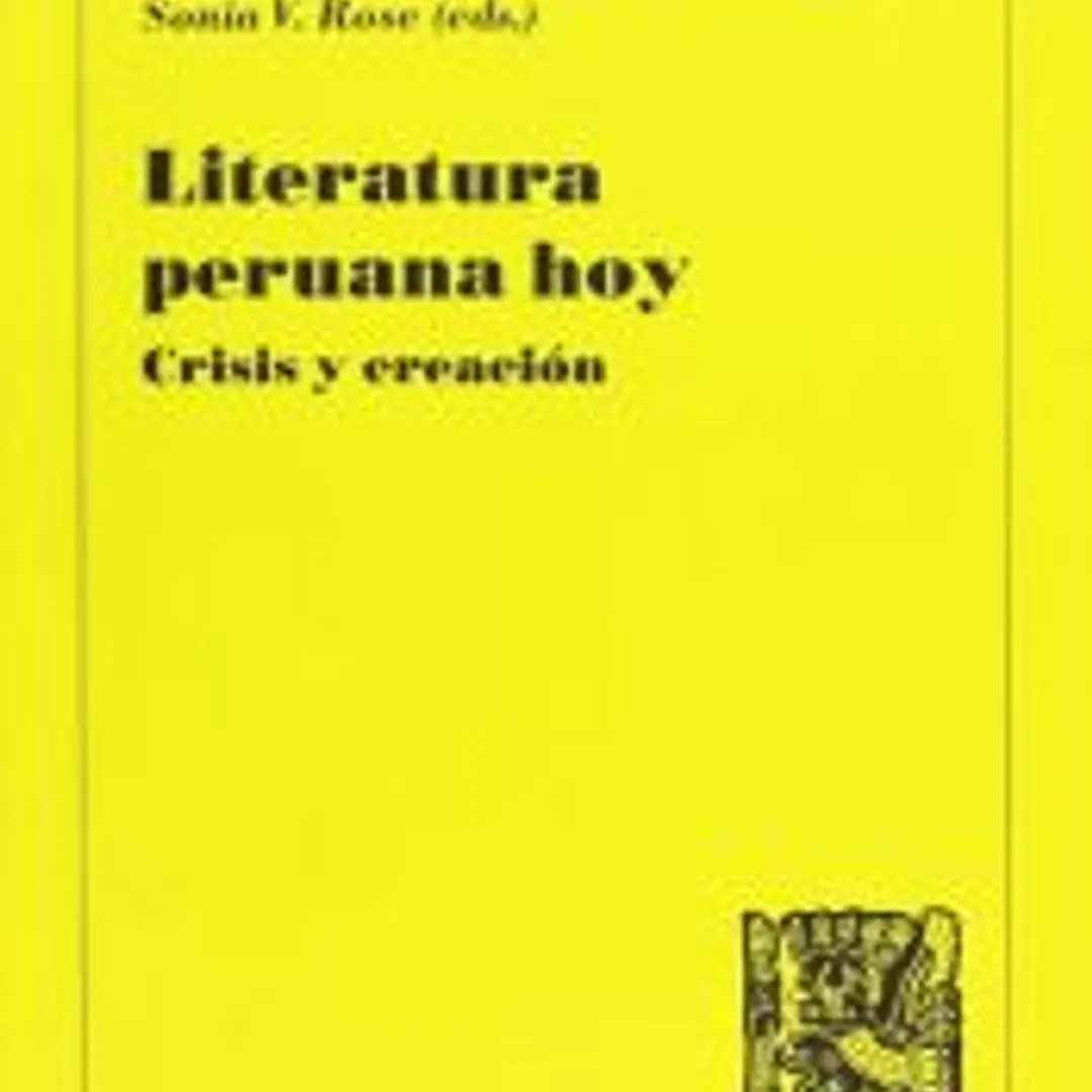 Literatura peruana hoy. 1