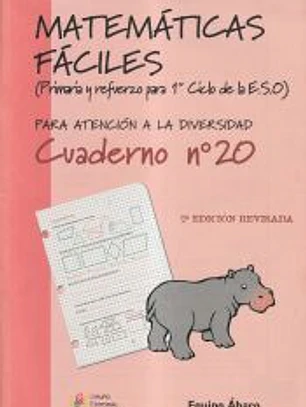 Matemáticas fáciles 20, Educación Primaria