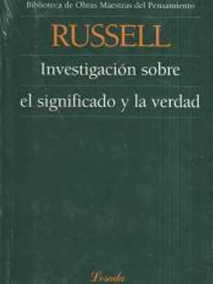 INVESTIG.SIGNIFICADO Y VERDAD