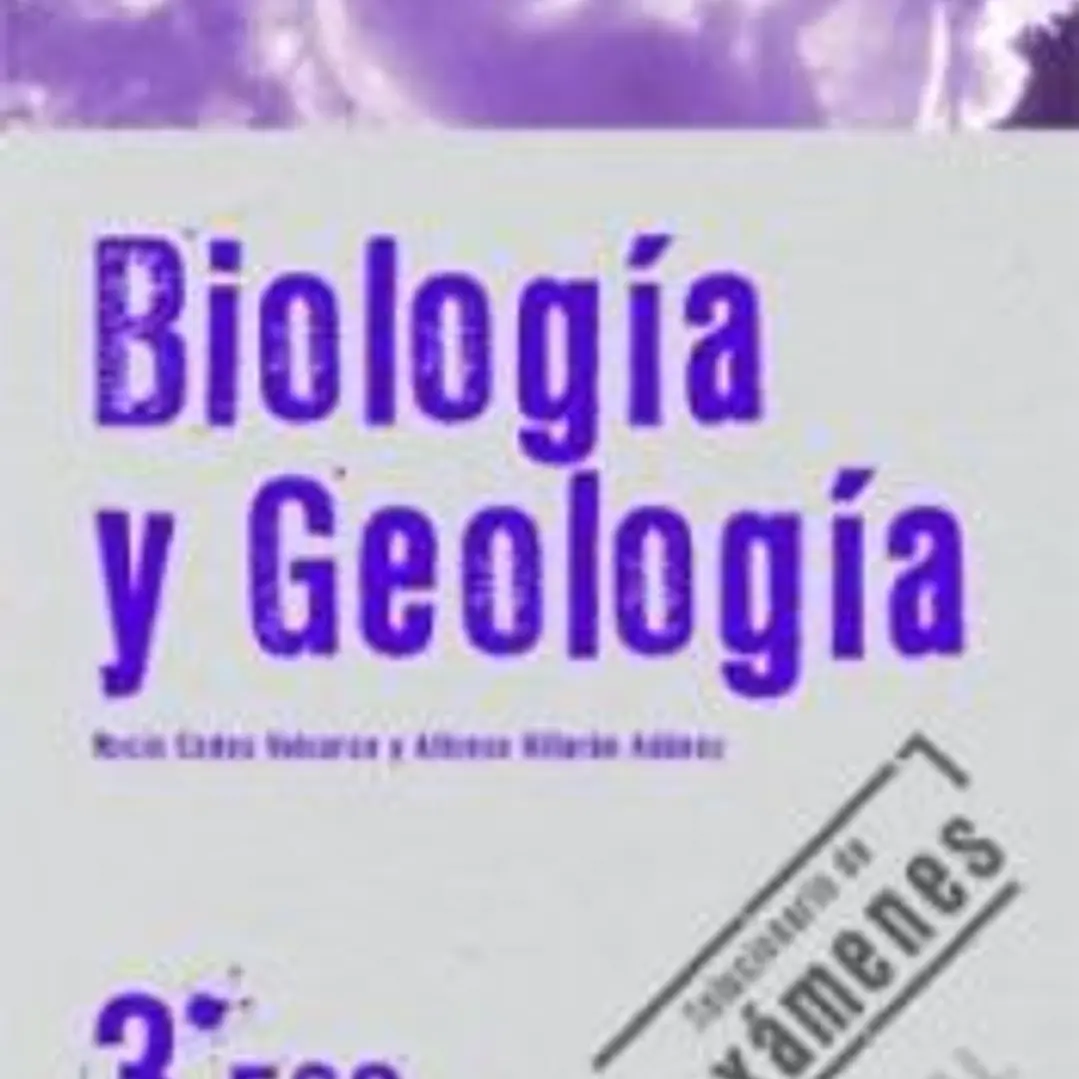 Biología y Geología 3º ESO. Solucionario de exámenes 1