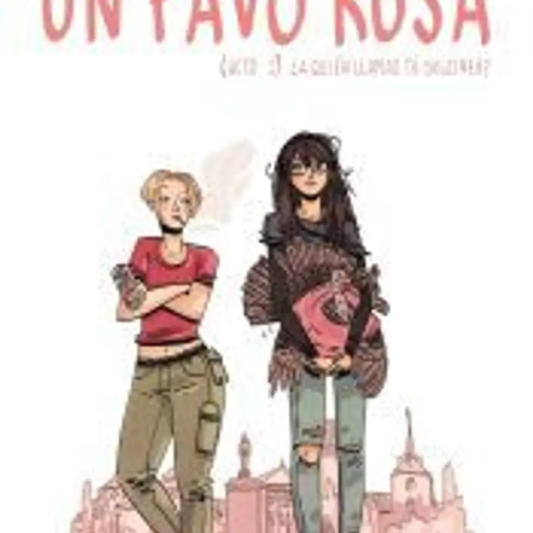 Un pavo rosa 1