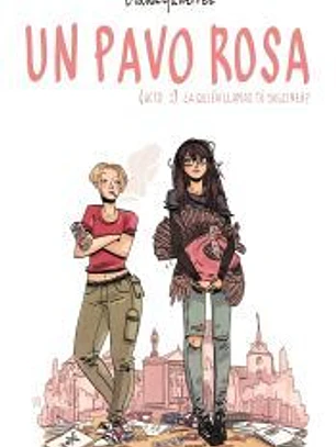 Un pavo rosa