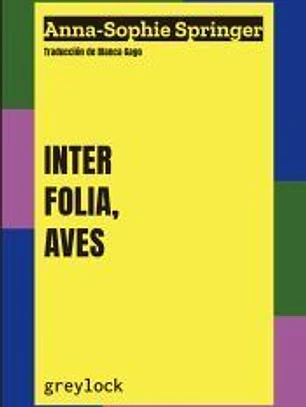 Inter folia, aves