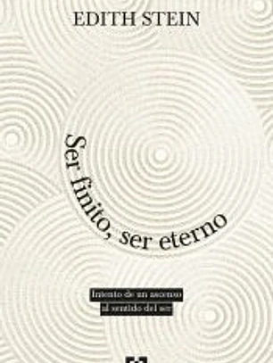 Ser finito, ser eterno