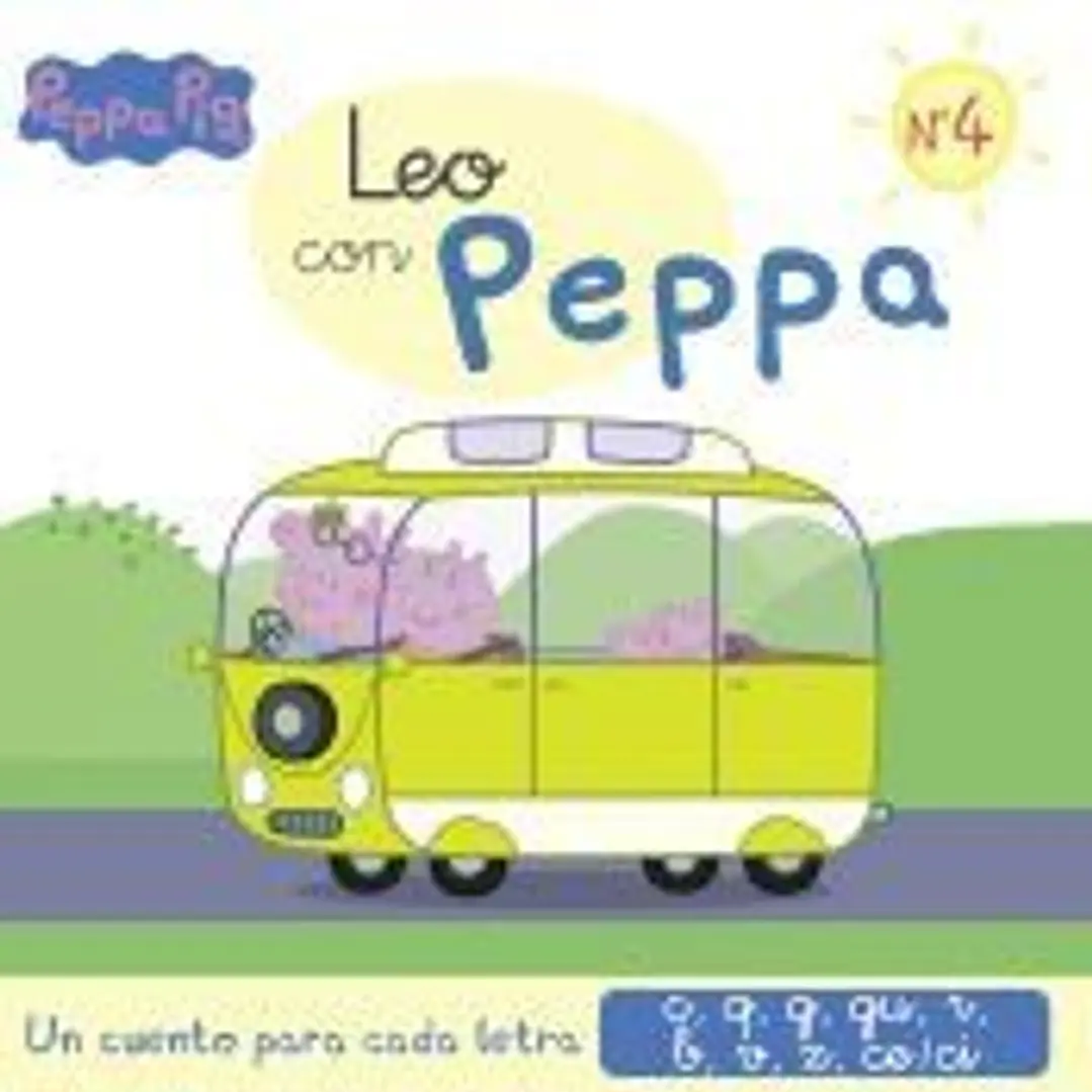 Un cuento para cada letra: c, q, g, gu, r (sonido suave), b, v, z, ce-ci (Leo con Peppa Pig 4) 1