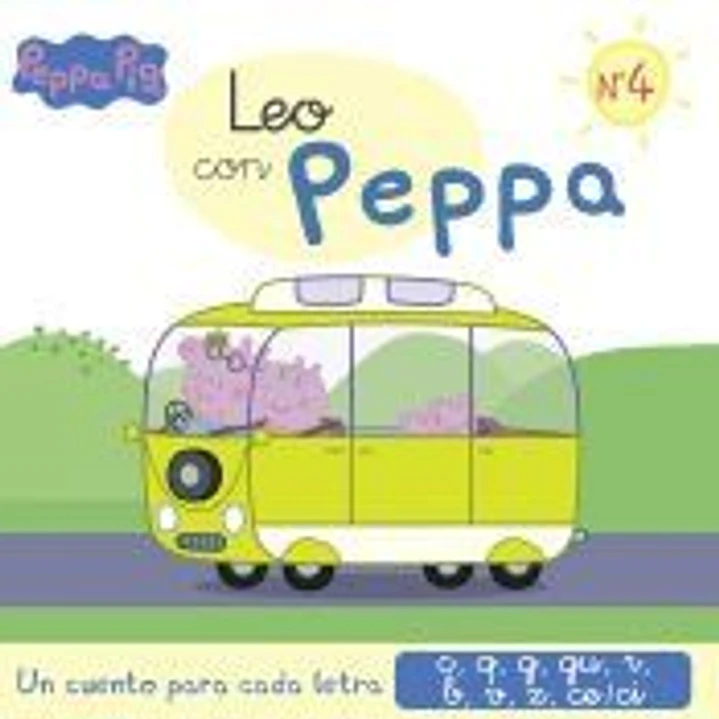 Un cuento para cada letra: c, q, g, gu, r (sonido suave), b, v, z, ce-ci (Leo con Peppa Pig 4) 1