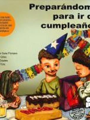 Preparándome para ir de cumpleaños