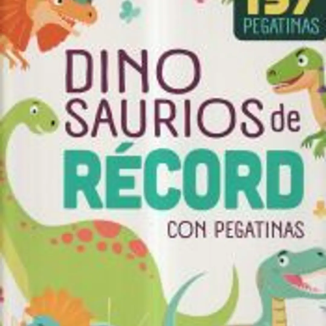 Dinosaurios de récord con pegatinas 1