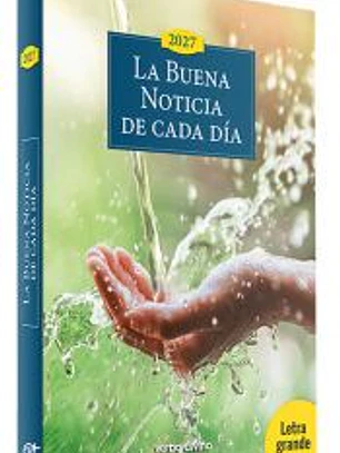 La Buena Noticia de cada día 2027 - Letra grande