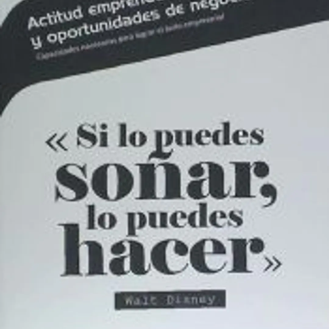 Actitud emprendedora y oportunidades de negocio. Certificados de profesionalidad. Creación y gestión de microempresas 1