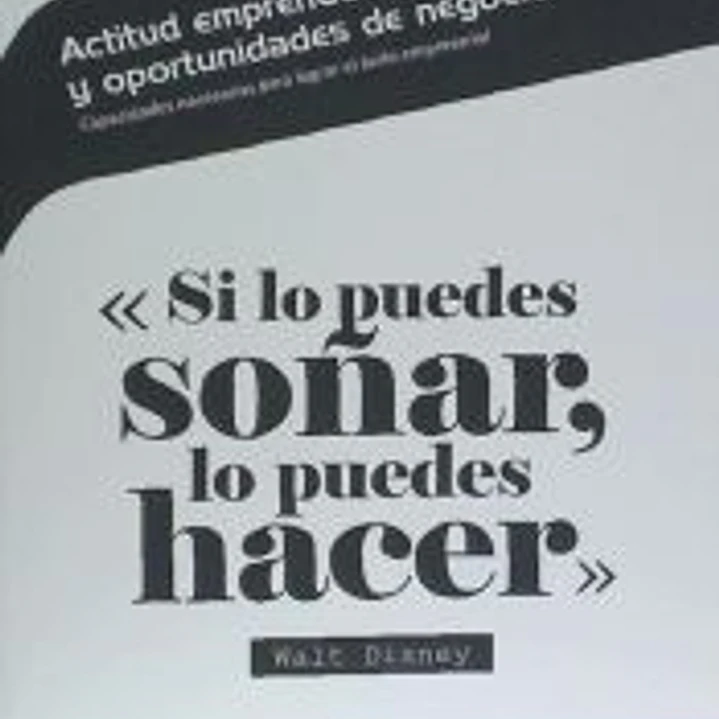Actitud emprendedora y oportunidades de negocio. Certificados de profesionalidad. Creación y gestión de microempresas 1