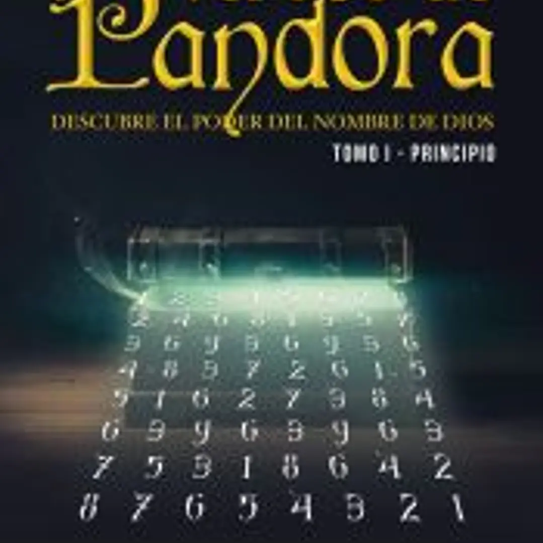 Los versos de Pandora Tomo I 1