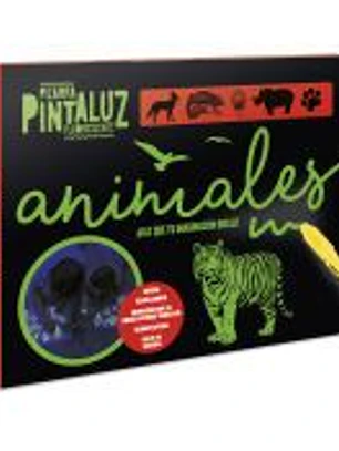 Pizarra Pintaluz Fluorescentes Animales